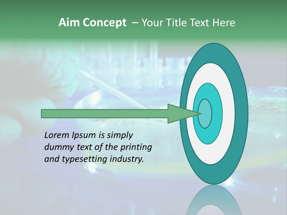 Agar Bacterial Tools PowerPoint Template