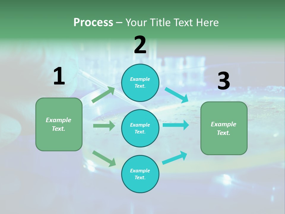 Agar Bacterial Tools PowerPoint Template