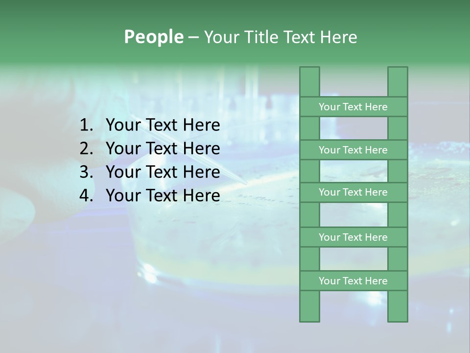 Agar Bacterial Tools PowerPoint Template