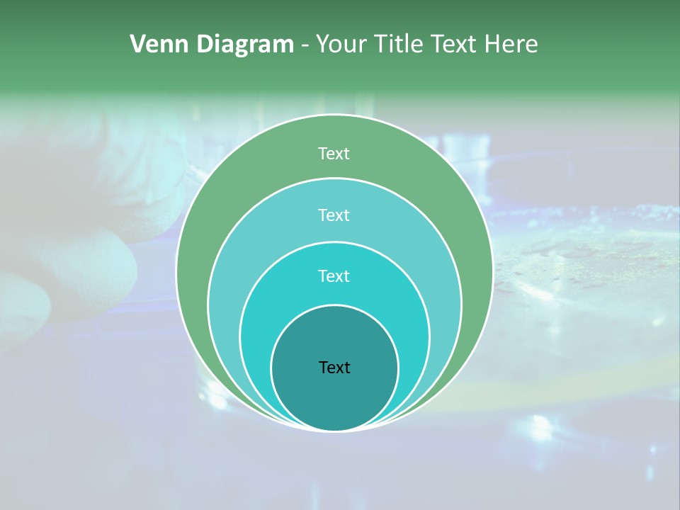 Agar Bacterial Tools PowerPoint Template