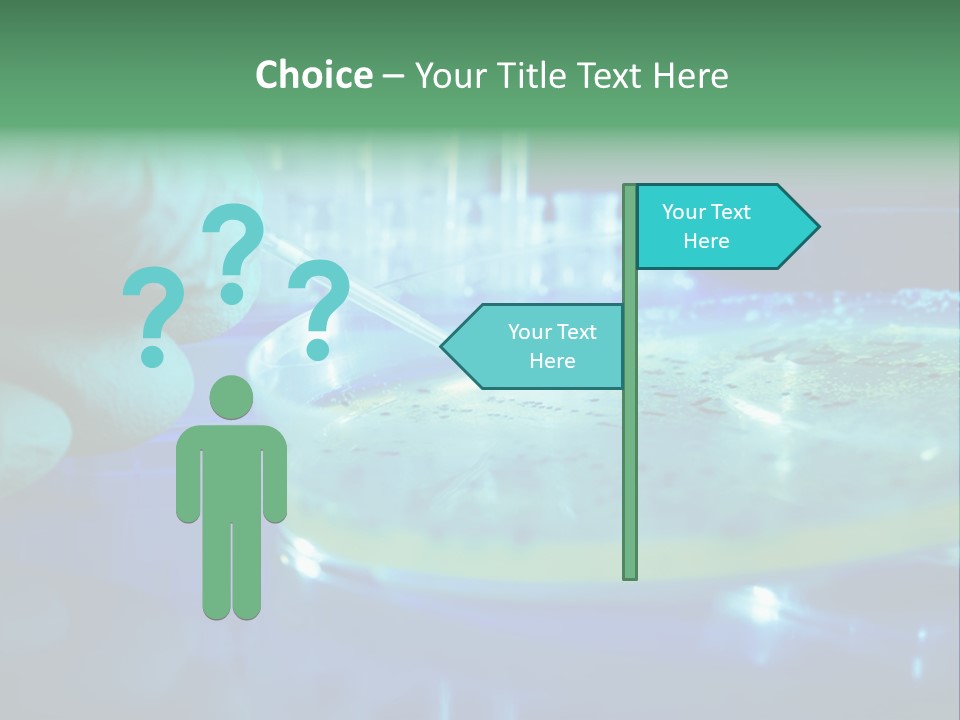 Agar Bacterial Tools PowerPoint Template