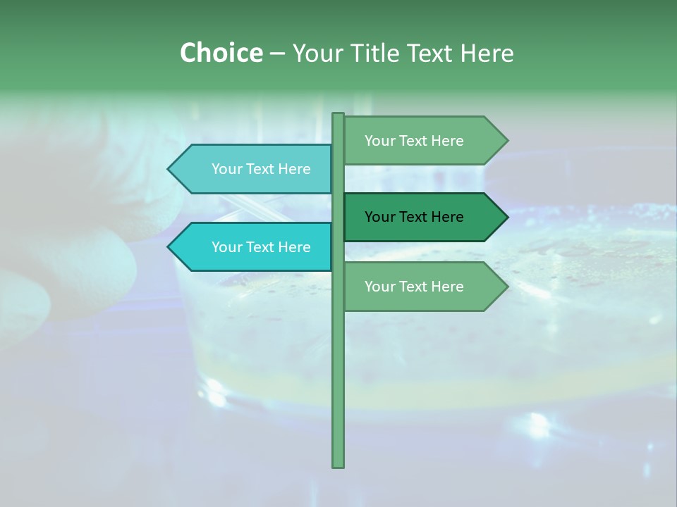Agar Bacterial Tools PowerPoint Template