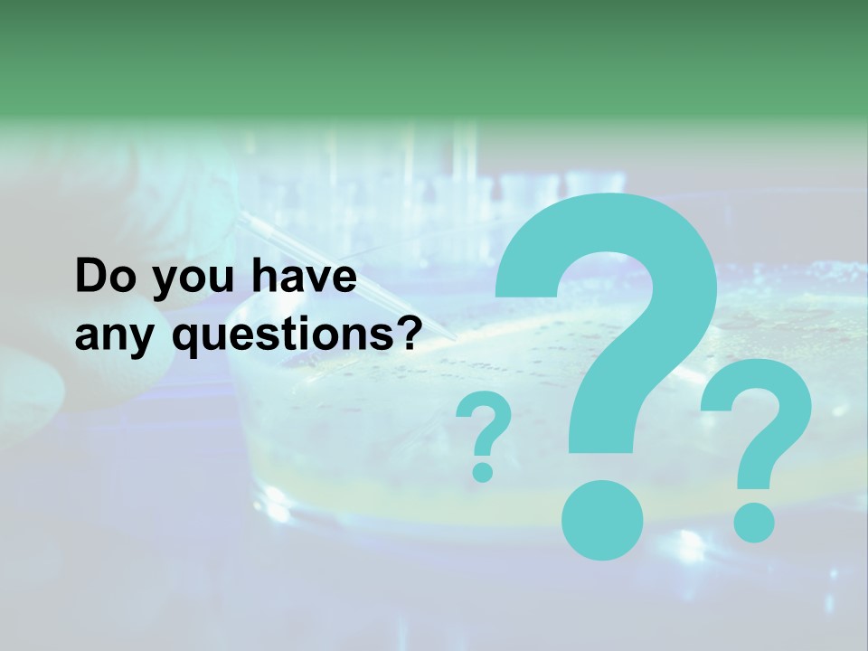 Agar Bacterial Tools PowerPoint Template