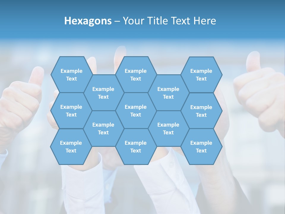 Quantity People Fist PowerPoint Template