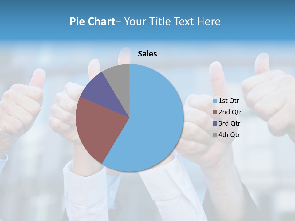 Quantity People Fist PowerPoint Template