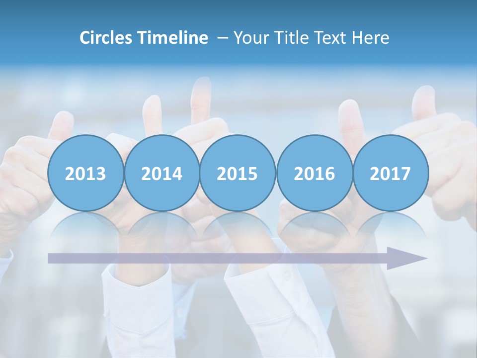 Quantity People Fist PowerPoint Template