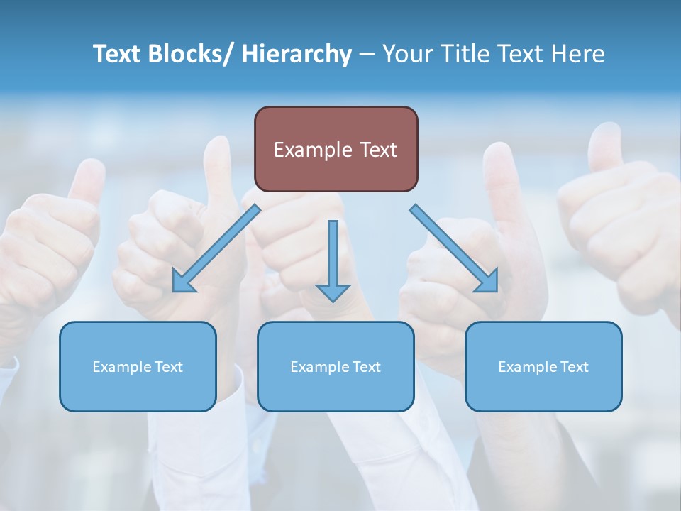 Quantity People Fist PowerPoint Template