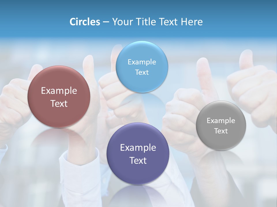 Quantity People Fist PowerPoint Template