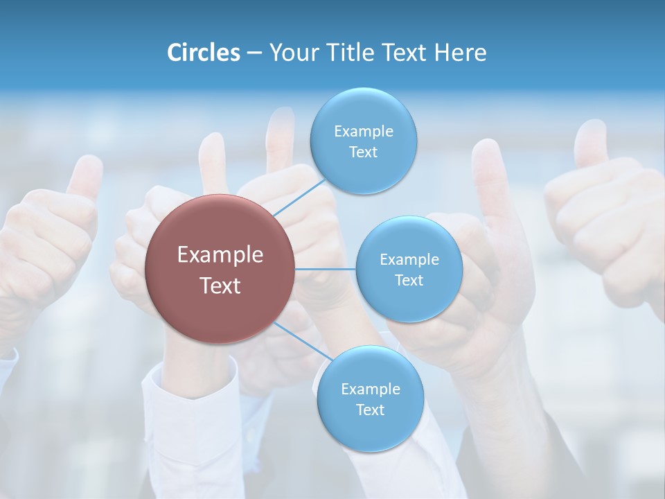 Quantity People Fist PowerPoint Template