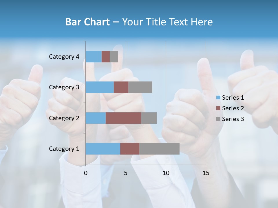 Quantity People Fist PowerPoint Template