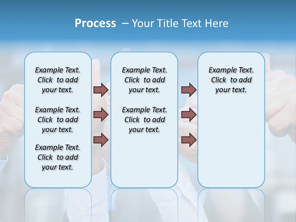 Quantity People Fist PowerPoint Template