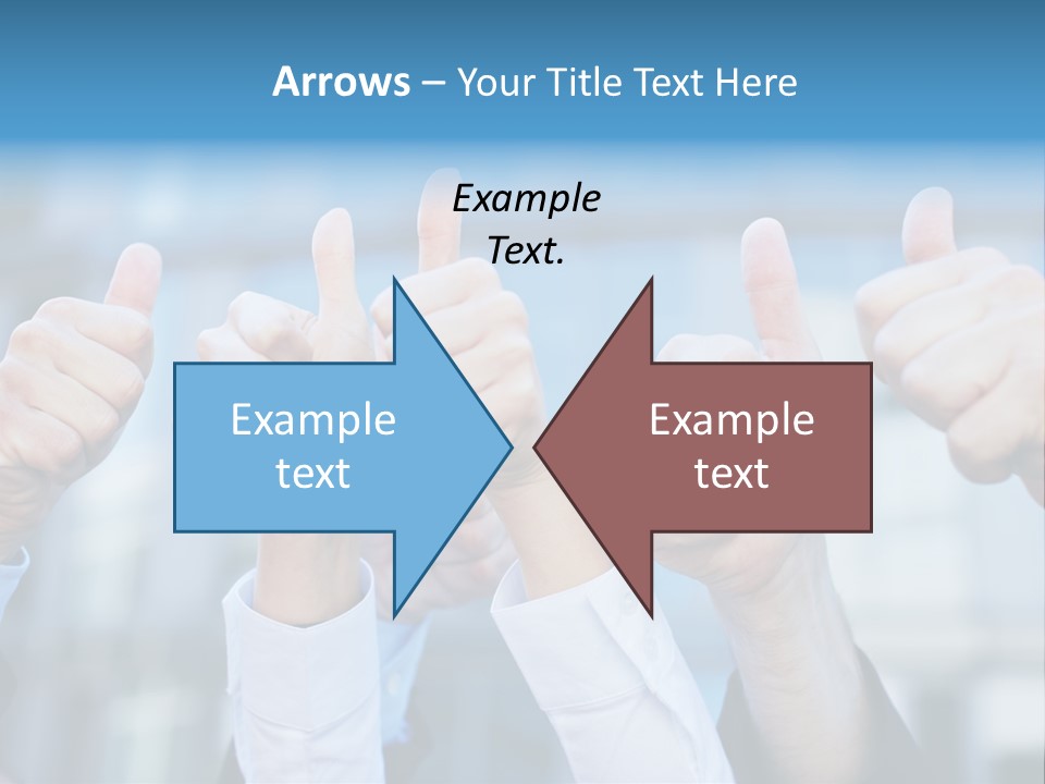Quantity People Fist PowerPoint Template