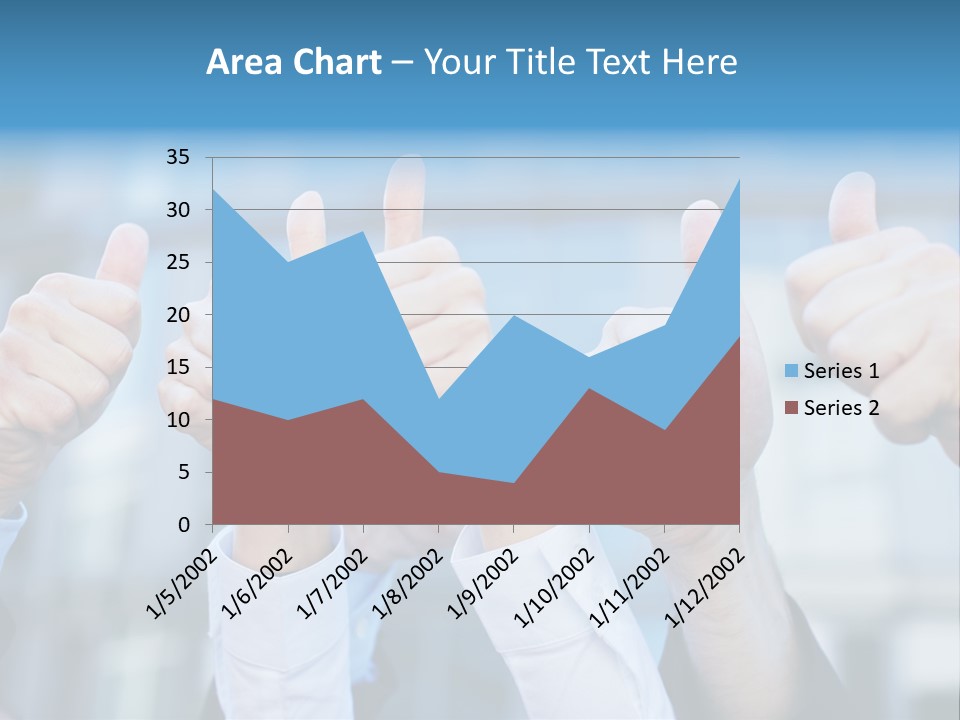Quantity People Fist PowerPoint Template