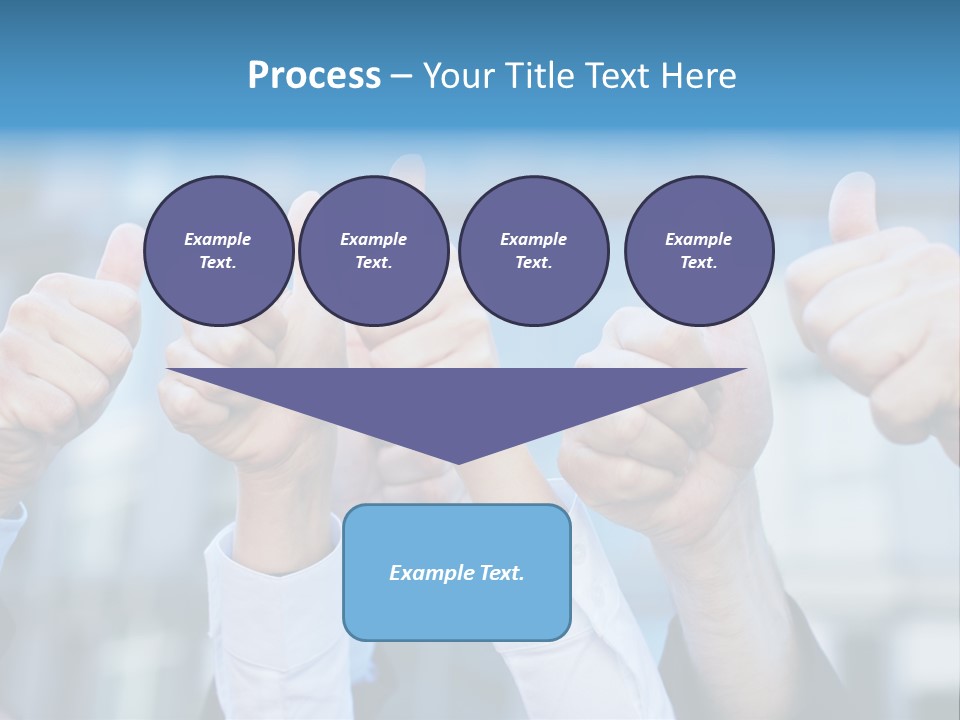 Quantity People Fist PowerPoint Template