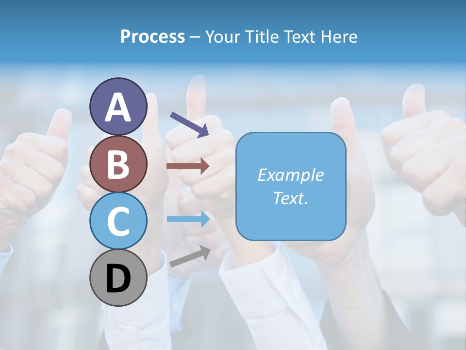 Quantity People Fist PowerPoint Template