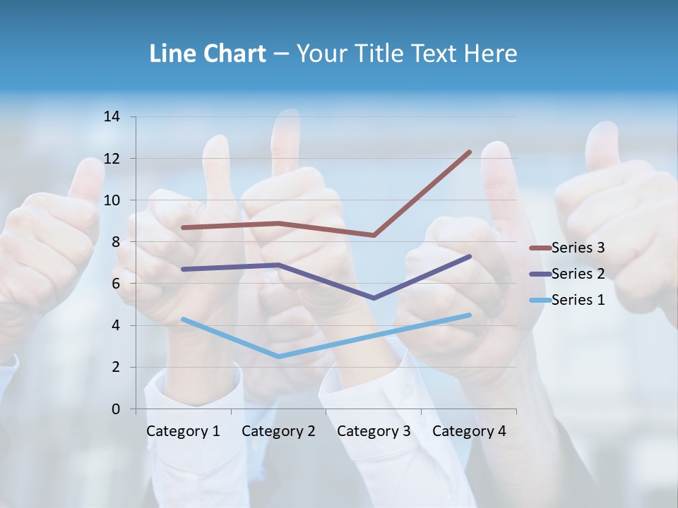 Quantity People Fist PowerPoint Template