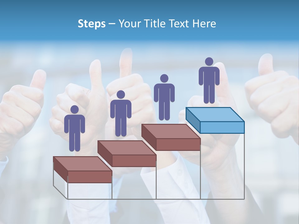 Quantity People Fist PowerPoint Template