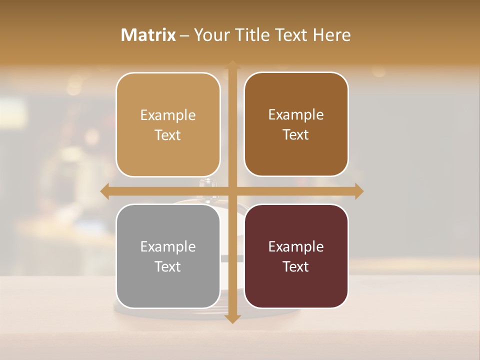 Motel Support Wooden PowerPoint Template