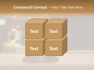 Motel Support Wooden PowerPoint Template