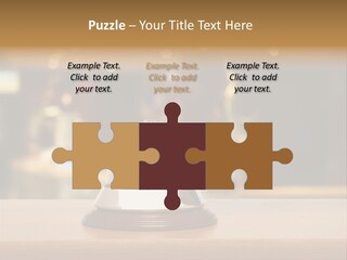 Motel Support Wooden PowerPoint Template