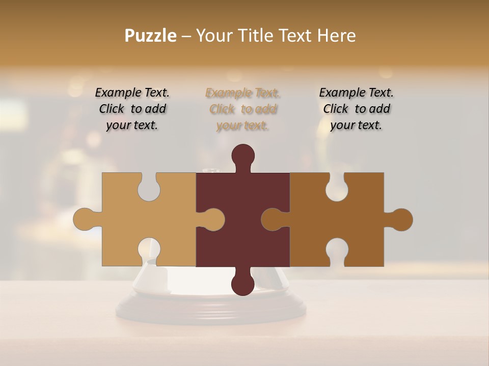 Motel Support Wooden PowerPoint Template