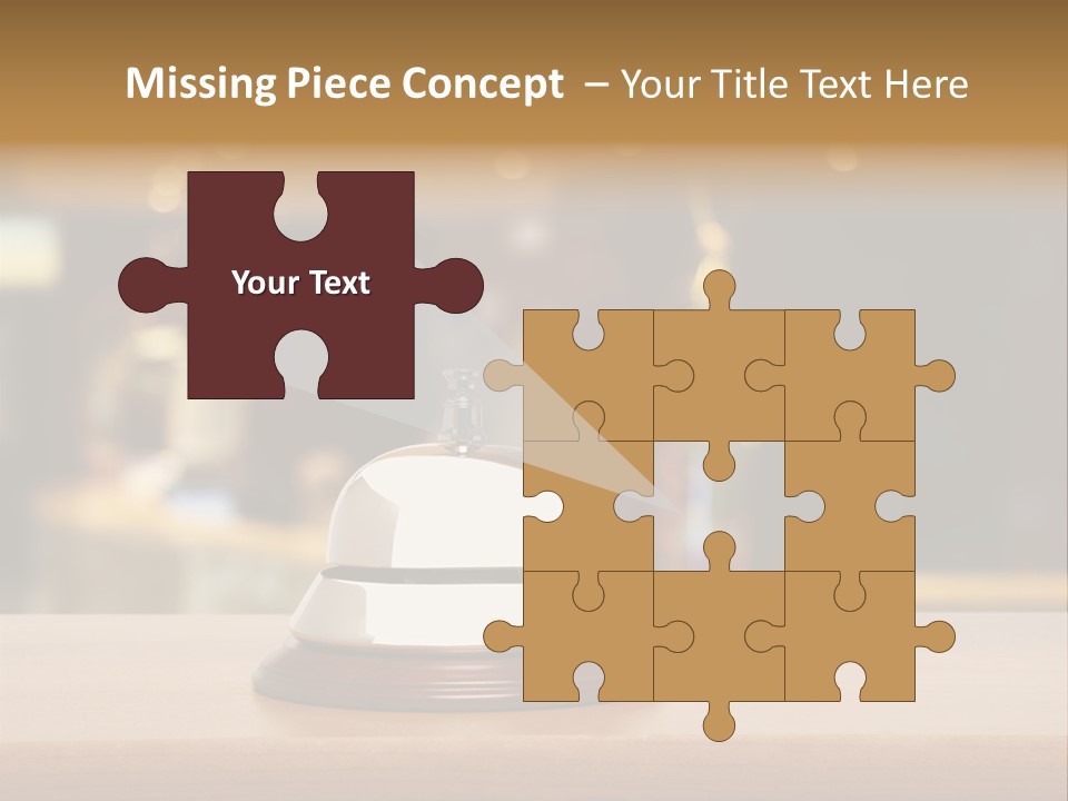 Motel Support Wooden PowerPoint Template