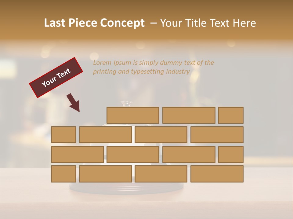 Motel Support Wooden PowerPoint Template