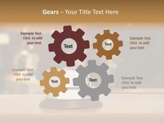 Motel Support Wooden PowerPoint Template