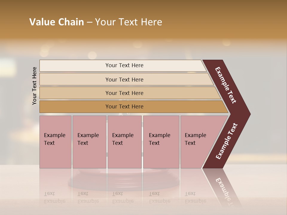 Motel Support Wooden PowerPoint Template