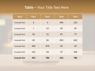 Motel Support Wooden PowerPoint Template