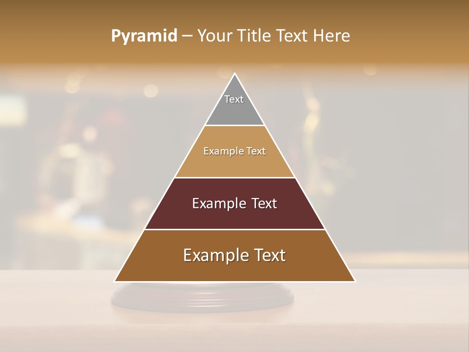 Motel Support Wooden PowerPoint Template