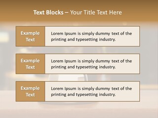 Motel Support Wooden PowerPoint Template