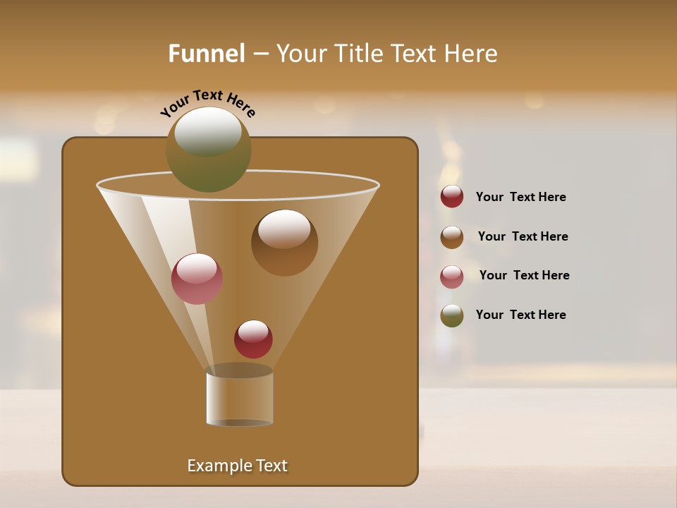 Motel Support Wooden PowerPoint Template