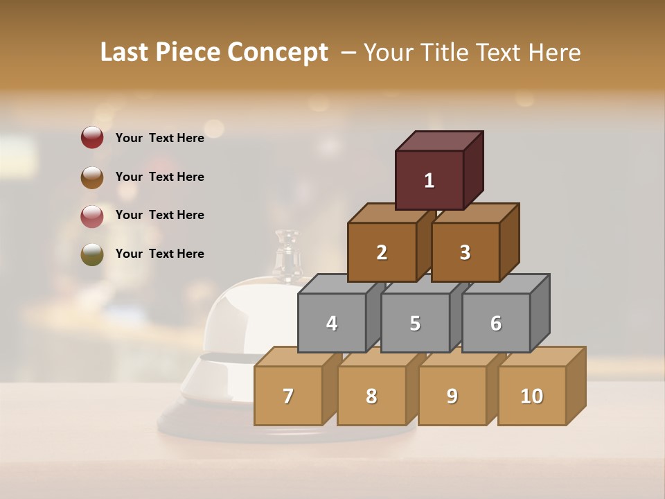 Motel Support Wooden PowerPoint Template