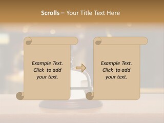 Motel Support Wooden PowerPoint Template
