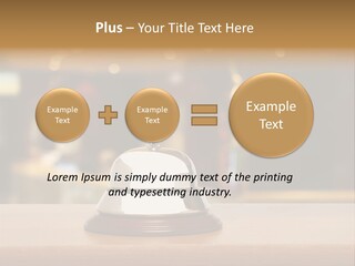 Motel Support Wooden PowerPoint Template