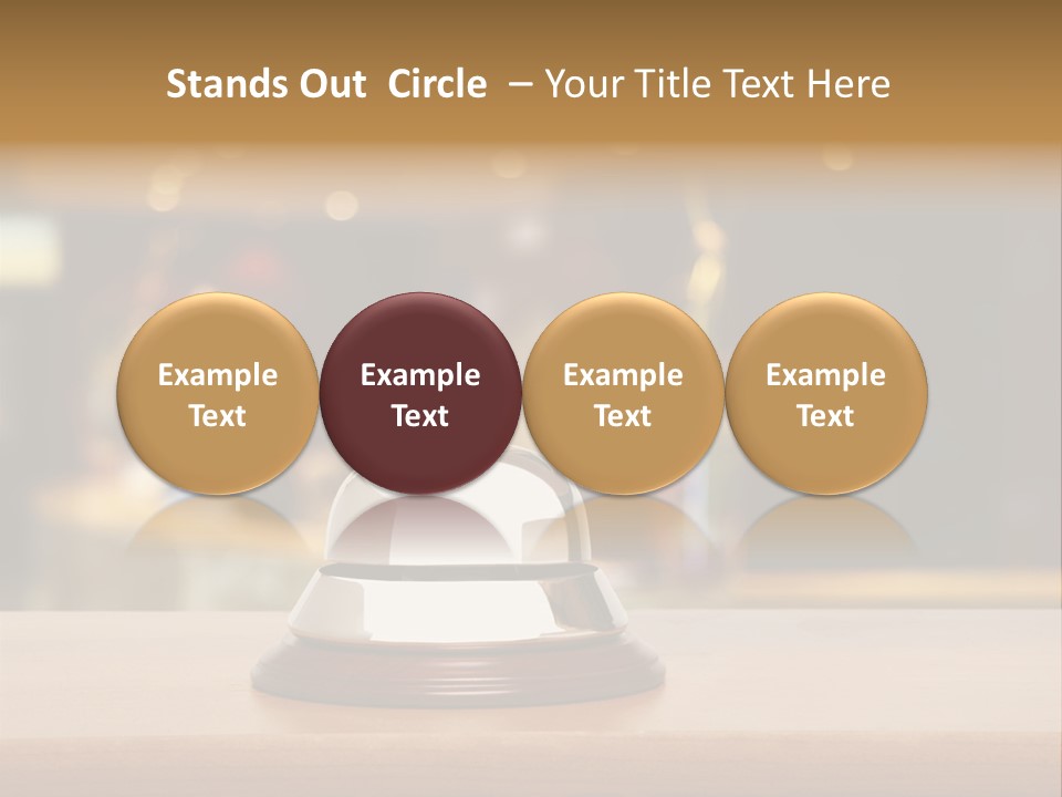 Motel Support Wooden PowerPoint Template