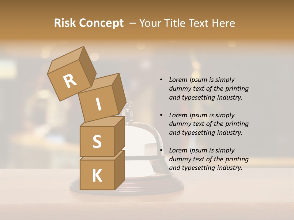 Motel Support Wooden PowerPoint Template