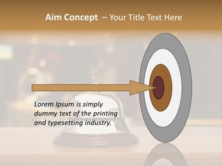 Motel Support Wooden PowerPoint Template