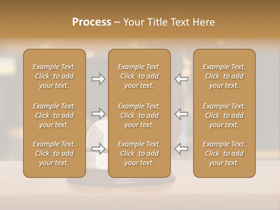Motel Support Wooden PowerPoint Template