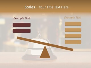 Motel Support Wooden PowerPoint Template