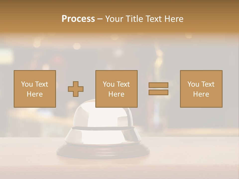Motel Support Wooden PowerPoint Template