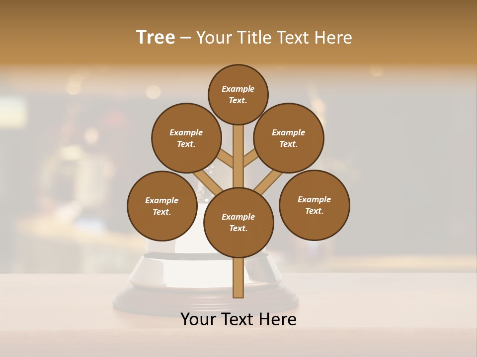 Motel Support Wooden PowerPoint Template