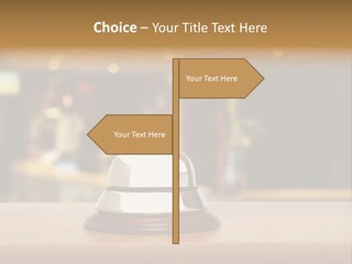 Motel Support Wooden PowerPoint Template