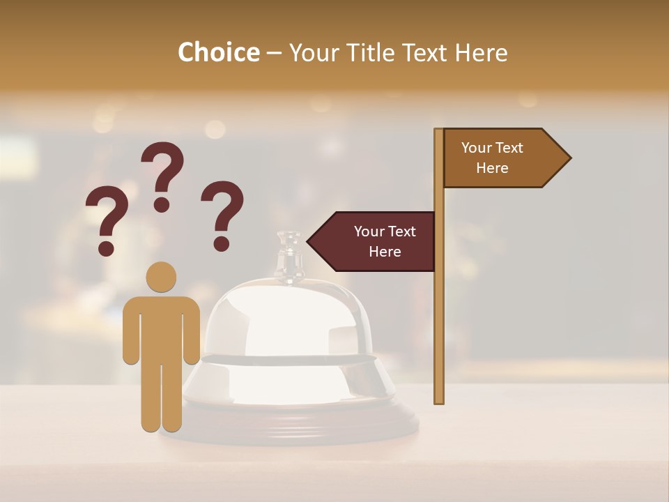 Motel Support Wooden PowerPoint Template