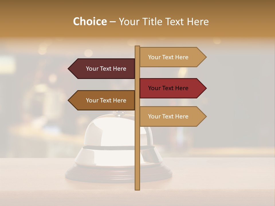 Motel Support Wooden PowerPoint Template