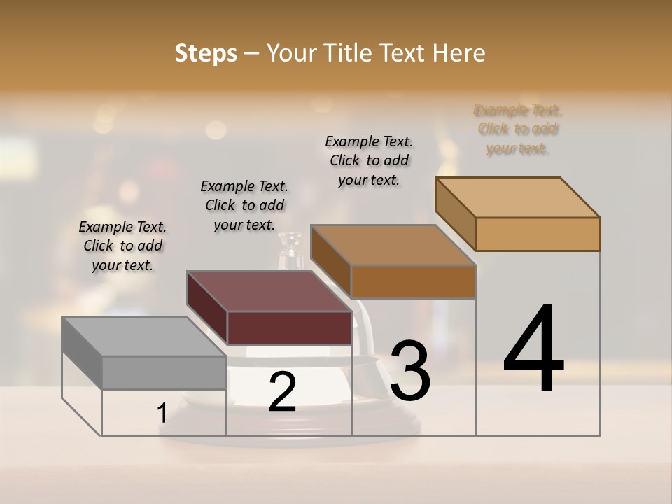 Motel Support Wooden PowerPoint Template