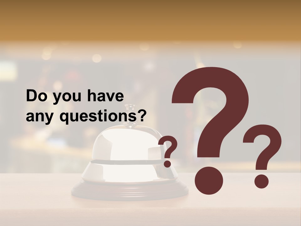 Motel Support Wooden PowerPoint Template