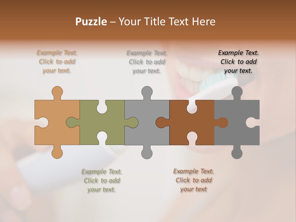 Healthy Tooth Sensual PowerPoint Template