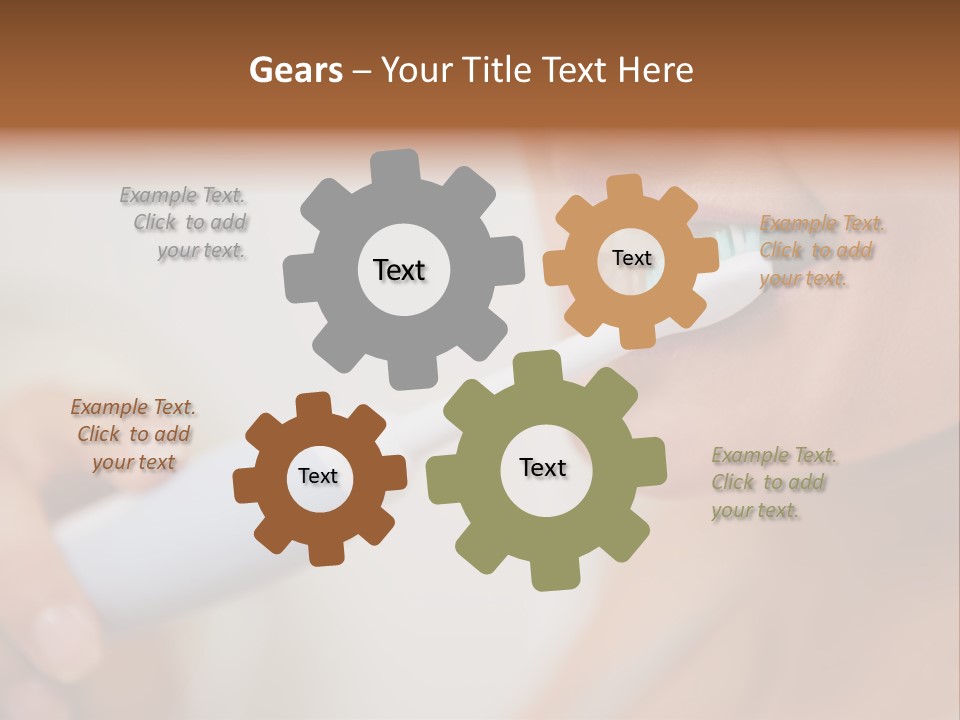 Healthy Tooth Sensual PowerPoint Template